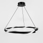Изображение Люстра із чорним кільцем та обплетеним неоном Ø 60 см ИМ Light-Deco 1 