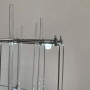 Изображение Невагома срібна двоярусна люстра Ø 60 см ИМ Light-Deco 2 