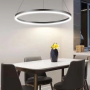 Зображення Сучасна LED люстра у чорному каркасі ИМ Light-Deco 2 