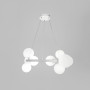Зображення Кільцева біла люстра з 9 білими плафонами Ø 60 см ИМ Light-Deco 3 