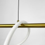 Зображення Латунна видовжена люстра з гнучкою LED стрічкою 170 см ИМ Light-Deco 1 