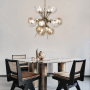 Изображение Люстра з прозорими та янтарними плафонами ИМ Light-Deco 8 