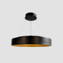 Изображение Чорна підвісна люстра з деревʼяною фурнітурою Ø58 см ИМ Light-Deco 2 