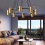 Зображення Дизайнерська люстра-кільце із 8-ма спотами Ø 80 см ИМ Light-Deco 7 