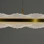 Изображение Латунна видовжена люстра з рельєфним розсіювачем 120 см ИМ Light-Deco 5 