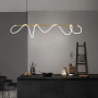 Зображення Латунна видовжена люстра з гнучкою LED стрічкою 170 см ИМ Light-Deco 5 