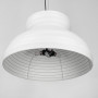 Изображение Люстра у чорному корпусі з білим абажуром Ø 60 см ИМ Light-Deco 1 