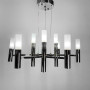 Зображення Підвісна срібна люстра BREDENE на 9 ламп ИМ Light-Deco 6 