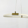 Зображення Латунна кільцева люстра з гнучкою LED стрічкою Ø 45 см ИМ Light-Deco 2 