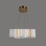 Изображение Підвісна люстра на 6 сегментів з іскристого акрилу Ø52 см ИМ Light-Deco 1 