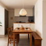 Изображение Люстра із підвісним білим фігурним абажуром Ø40х35 см ИМ Light-Deco 5 