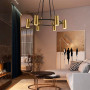 Зображення Дизайнерська люстра-кільце із 6-ма спотами Ø 70 см ИМ Light-Deco 6 