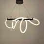 Зображення Чорна кільцева люстра ELISION з гнучкою LED стрічкою ИМ Light-Deco 4 