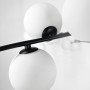 Изображение Чорна люстра з 18 білими плафонами Ø110 см ИМ Light-Deco 4 