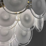 Изображение Ярусна латунна люстра із скляними елементами Ø60 см ИМ Light-Deco 2 