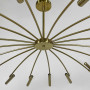 Изображение Латунна трубчаста люстра з 18 регулюючими плафонами ИМ Light-Deco 2 