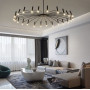 Изображение Сучасна трубчаста люстра з 18 регулюючими плафонами ИМ Light-Deco 1 