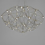 Изображение Невагома оригінальна люстра у золотому корпусі Ø 85х50 см ИМ Light-Deco 5 