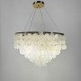 Зображення Кругла золота люстра ATHELIA із перламутровими пластинами Ø 60 см ИМ Light-Deco 3 