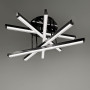 Зображення Футуристична Led люстра у корпусі чорний хром ИМ Light-Deco 2 
