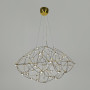 Изображение Невагома оригінальна люстра у золотому корпусі Ø 85х50 см ИМ Light-Deco 2 