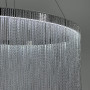 Зображення Підвісна люстра з ланцюжками Chrome Coins Ø60 см ИМ Light-Deco 5 