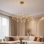 Изображение Невагома оригінальна люстра у золотому корпусі Ø 85х50 см ИМ Light-Deco 6 