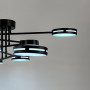 Изображение Люстра потолочная светодиодная Light House LNF-17548/5+5 BK 75 Вт Ø 90 см черная ИМ Light-Deco 1 
