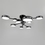 Изображение Люстра потолочная светодиодная Light House LNF-17548/5+5 BK 75 Вт Ø 90 см черная ИМ Light-Deco 2 