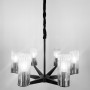 Изображение Люстра дизайнерська з прозорими плафонами ABBY ИМ Light-Deco 2 