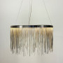 Зображення Хромована люстра з ланцюжками Ø 50 см ИМ Light-Deco 1 