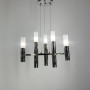 Зображення Підвісна срібна люстра BREDENE на 6 ламп ИМ Light-Deco 4 