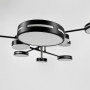 Изображение Люстра потолочная светодиодная Light House LNF-17548/5+5 BK 75 Вт Ø 90 см черная ИМ Light-Deco 4 