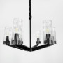 Изображение Люстра дизайнерська з прозорими плафонами ABBY ИМ Light-Deco 4 