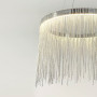 Зображення Підвісна люстра з ланцюжками Chrome Coins Ø50 см ИМ Light-Deco 