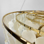 Зображення Кругла золота люстра ATHELIA із перламутровими пластинами Ø 60 см ИМ Light-Deco 5 