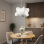 Изображение Люстра із білим фігурним абажуром Ø40х20 см ИМ Light-Deco 2 