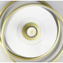 Зображення Стельова люстра LED Light House LNF-17458 75W GD+WT біло-золота зі спотом (цоколь GU10) круглої форми ИМ Light-Deco 3 