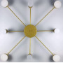 Зображення Стельовий LED світильник золотистого кольору ИМ Light-Deco 2 