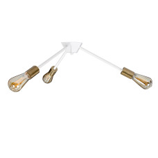 Люстра (світильник стельовий) Attic K-3 C320 White/BrushGold Люстра (світильник стельовий) Attic K-3 C320 White/BrushGold