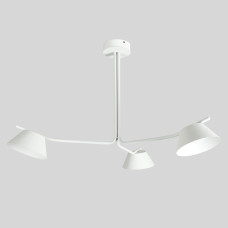 Люстра стельова (стельовий світильник) Atmolight Monday L-3 C160-430 White біла