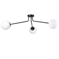 Люстра (стельовий світильник) Atmolight Opal L180-3 Black чорний
