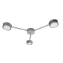 Зображення Люстра (світильник стельовий) Quant GX53 C3-350 MoireSilver ИМ Light-Deco 