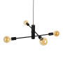 Изображение Люстра подвесная (светильник подвесной) Atmolight Orbi Star Е27 P4 635/205 Black черный ИМ Light-Deco 2 