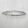 Зображення Кільцева кришталева люстра в хромі Ø 60 см ИМ Light-Deco 1 
