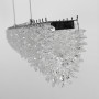 Изображение Видовжена кришталева люстра в хромі 80х5 см ИМ Light-Deco 1 