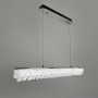 Изображение Видовжена кришталева люстра в хромі 80х5 см ИМ Light-Deco 