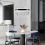 Зображення Розкішна люстра COLISEUM BLACK Ø 50 см ИМ Light-Deco 7 