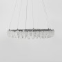Зображення Кільцева кришталева люстра в хромі Ø 60 см ИМ Light-Deco 