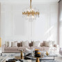 Изображение Люстра-репліка Alinar Crystal на 8 ламп (діаметр 60 см) ИМ Light-Deco 6 